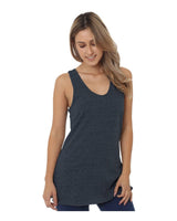 Bayside Women's USA-Made Triblend Tank Top. 5820 - Tri Charcoal