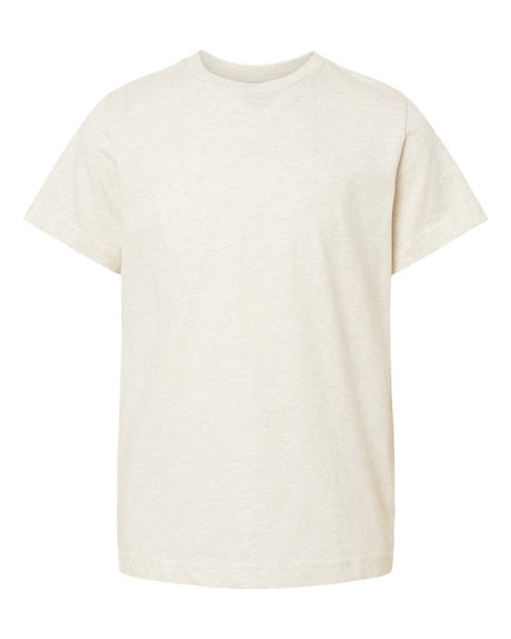 LAT Youth Fine Jersey Tee. 6101 - Natural Heather