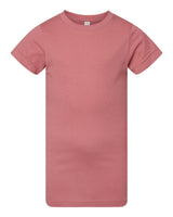 LAT Girls' Fine Jersey Tee. 2616 - Mauvelous