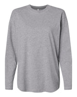 LAT Women's Fine Jersey Long Sleeve Tee. 3508 - Heather