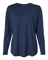 LAT Women's Fine Jersey Long Sleeve Tee. 3508 - Denim