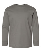 LAT Youth Fine Jersey Long Sleeve Tee. 6201 - Titanium