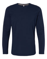 LAT Unisex Fine Jersey Long Sleeve Tee. 6918 - Navy