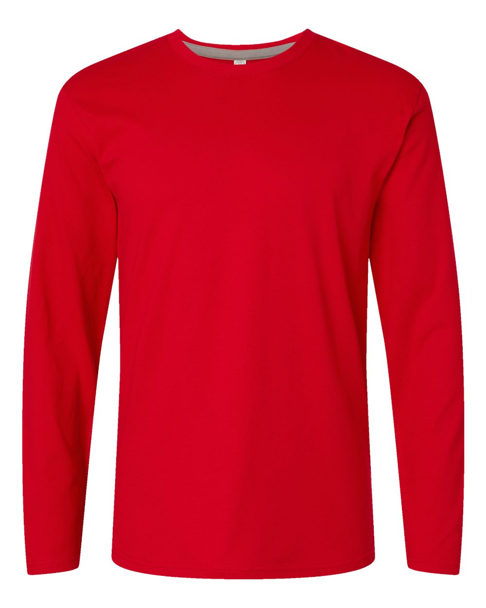 LAT Unisex Fine Jersey Long Sleeve Tee. 6918 - Red