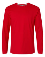 LAT Unisex Fine Jersey Long Sleeve Tee. 6918 - Red
