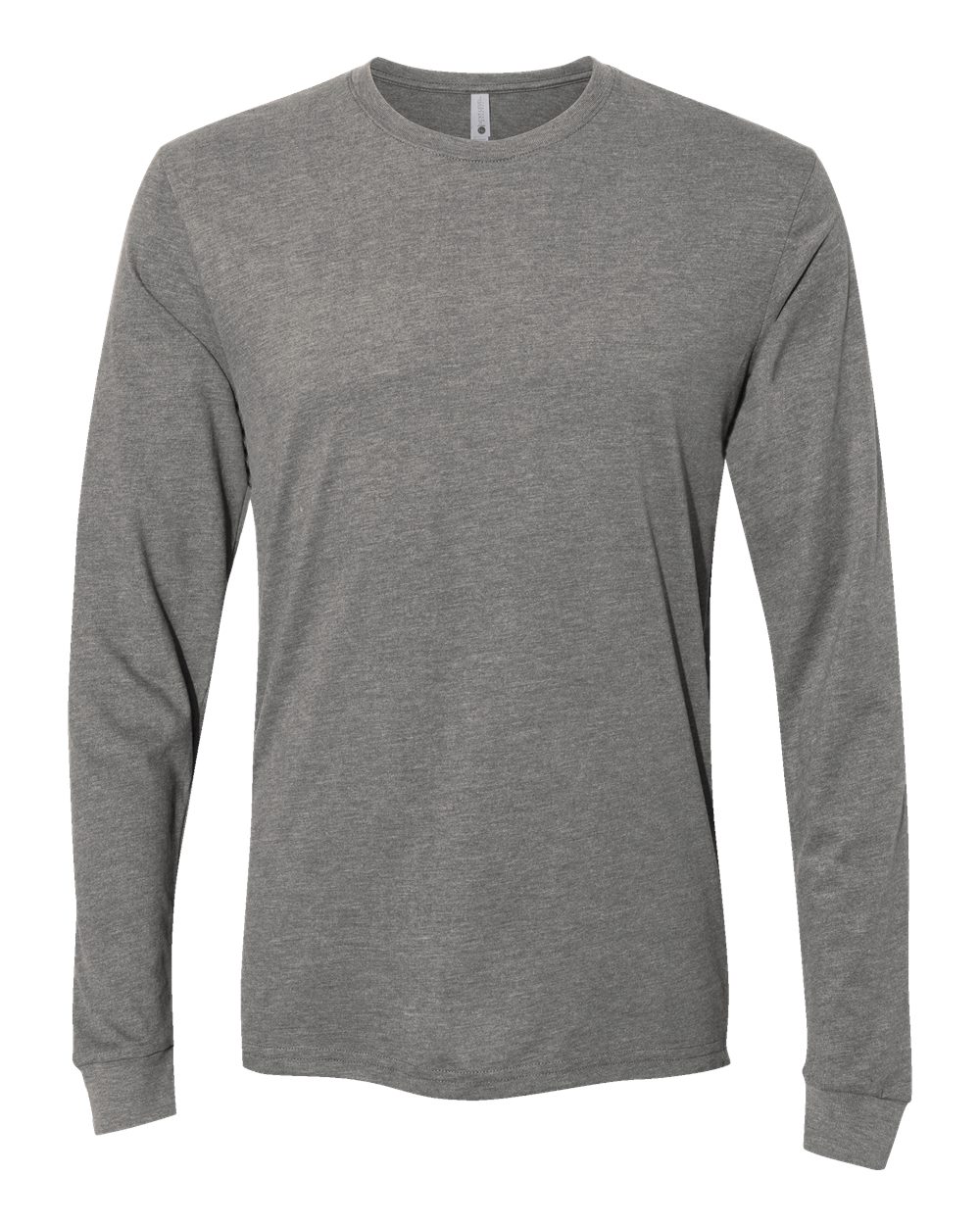 Next Level Unisex Sueded Long Sleeve Tee. 6411 - Dark Heather Grey