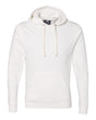 J. America Men's Triblend Fleece Hooded Sweatshirt. 8871 - Antique White Triblend