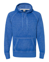 J. America Men's Vintage Zen Fleece Hooded Sweatshirt. 8915 - Twisted Royal
