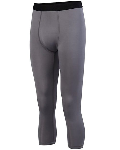 Augusta Sportswear Men's Hyperform Compression Calf-Length Tights. 2618
