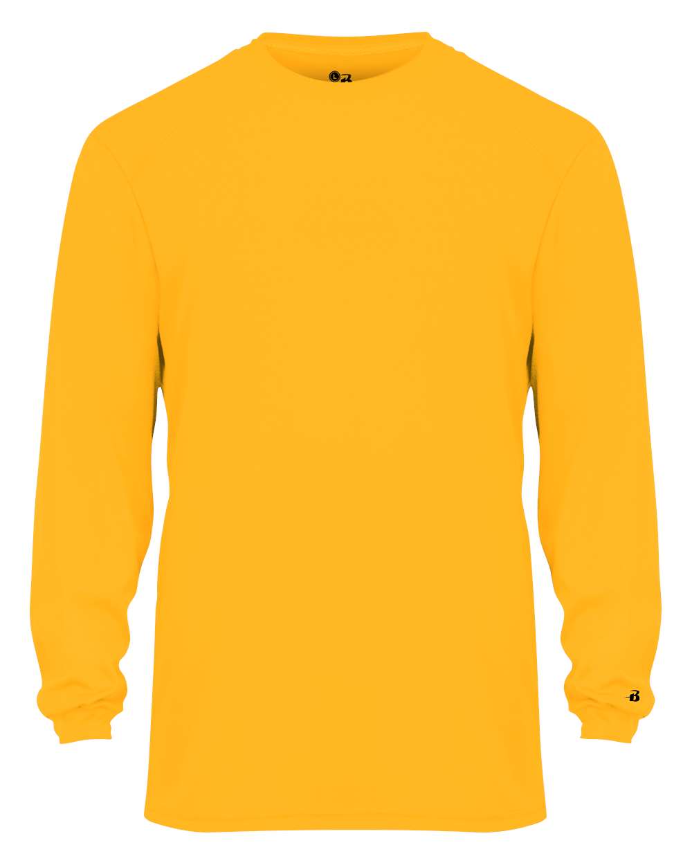 Badger Youth B-Core Long Sleeve T-Shirt. 2104 - Gold