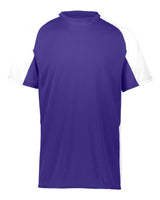 Augusta Sportswear Men's Cutter Jersey. 1517 - Purple/ White