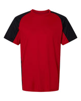 Augusta Sportswear Men's Cutter Jersey. 1517 - Red/ Black
