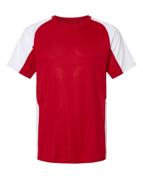 Augusta Sportswear Men's Cutter Jersey. 1517 - Red/ White