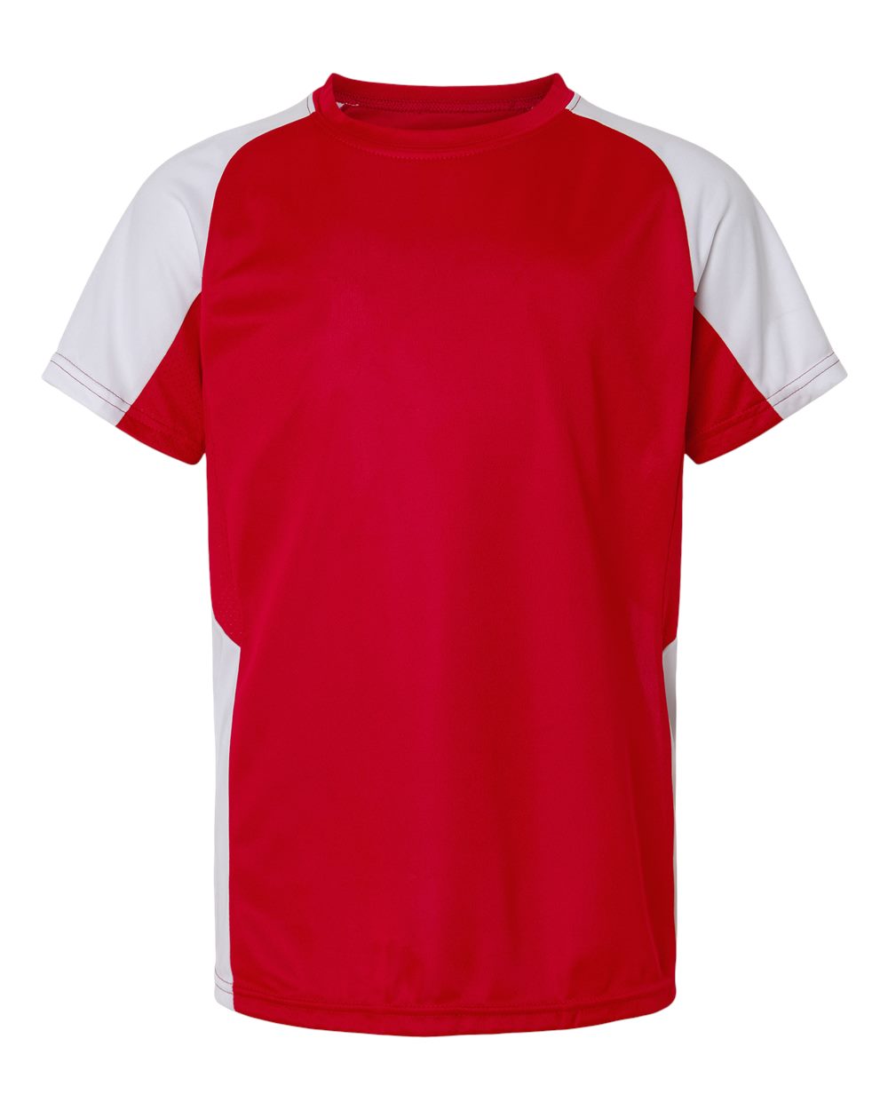 Augusta Sportswear Youth Cutter Jersey. 1518 - Red/ White