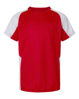 Augusta Sportswear Youth Cutter Jersey. 1518 - Red/ White