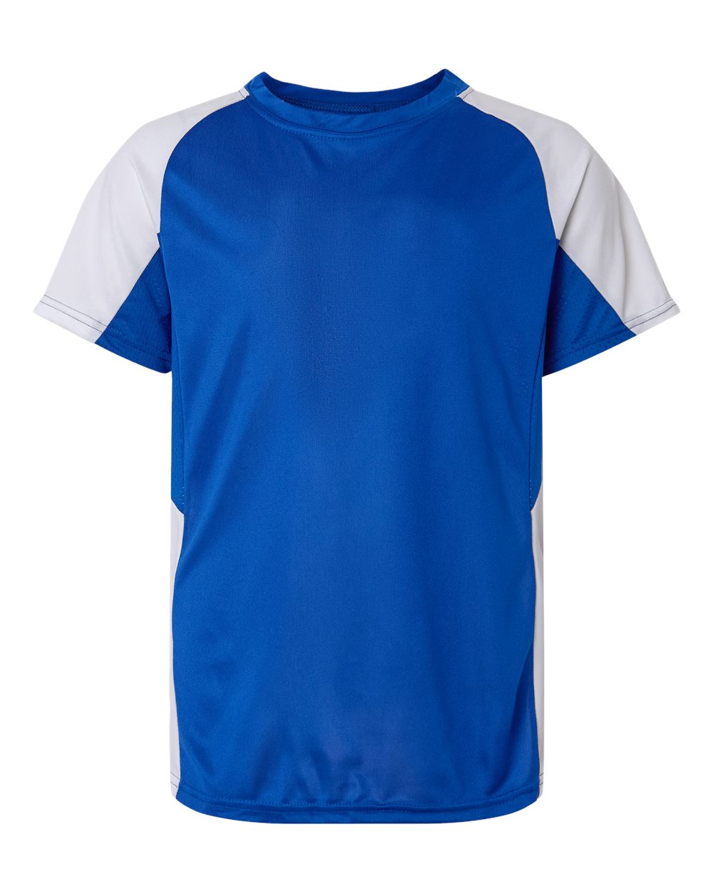 Augusta Sportswear Youth Cutter Jersey. 1518 - Royal/ White