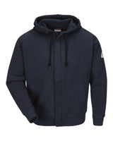 Bulwark Men's Zip-Front Hooded Sweatshirt. SEH4 - Navy