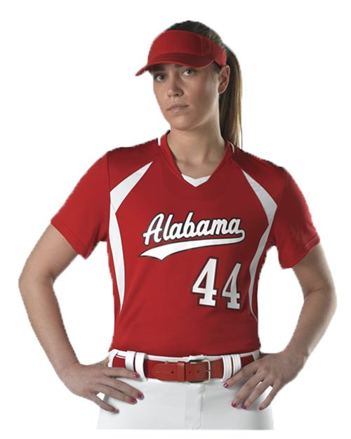 Alleson Athletic Women's Short Sleeve Fastpitch Jersey. 552JW