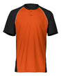 Augusta Sportswear Men's Limit Jersey. 1560 - Black/ Orange/ White