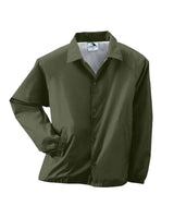 Augusta Sportswear Men's Coach's Jacket. 3100 - Olive Drab Green