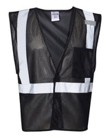 Kishigo Unisex EV Series® Enhanced Visibility Non-ANSI Vest. B120-131 - Black - B120
