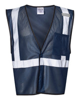 Kishigo Unisex EV Series® Enhanced Visibility Non-ANSI Vest. B120-131 - Navy Blue - B127