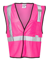 Kishigo Unisex EV Series® Enhanced Visibility Non-ANSI Vest. B120-131 - Pink - B126