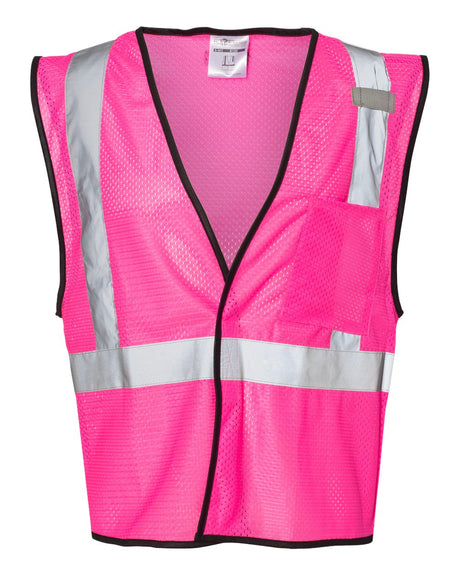 Kishigo Unisex EV Series® Enhanced Visibility Non-ANSI Vest. B120-131 - Pink - B126