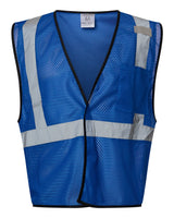 Kishigo Unisex EV Series® Enhanced Visibility Non-ANSI Vest. B120-131 - Royal Blue - B121