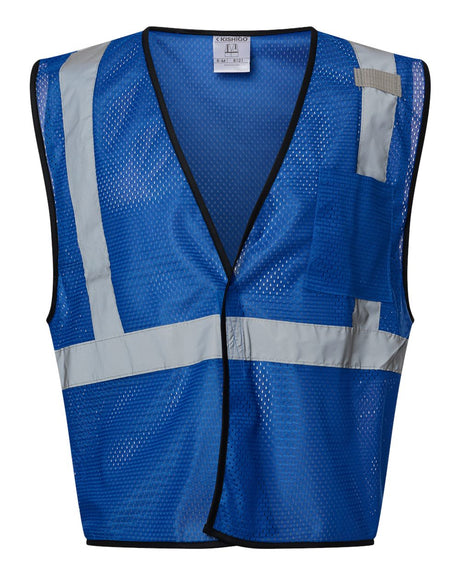 Kishigo Unisex EV Series® Enhanced Visibility Non-ANSI Vest. B120-131 - Royal Blue - B121