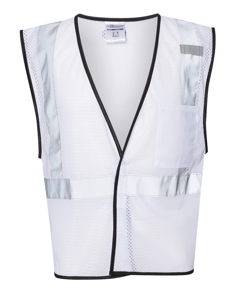 Kishigo Unisex EV Series® Enhanced Visibility Non-ANSI Vest. B120-131 - White - B124