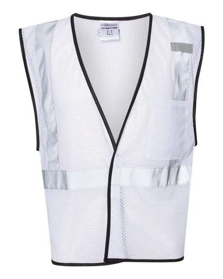 Kishigo Unisex EV Series® Enhanced Visibility Non-ANSI Vest. B120-131 - White - B124