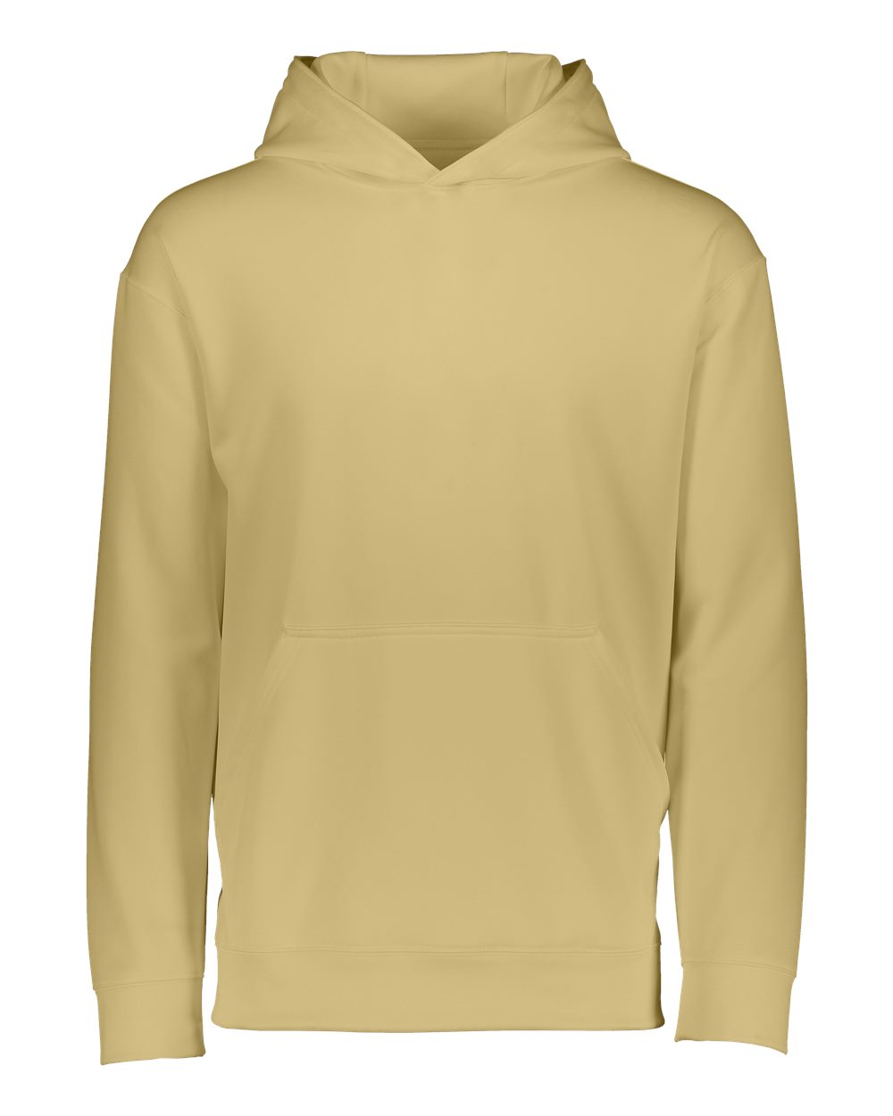 Augusta Sportswear Youth Wicking Fleece Hooded Sweatshirt. 5506 - Vegas Gold