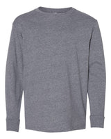 LAT Youth Fine Jersey Long Sleeve Tee. 6201 - Granite Heather