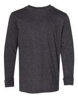 LAT Youth Fine Jersey Long Sleeve Tee. 6201 - Vintage Smoke