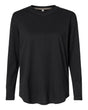 LAT Women's Fine Jersey Long Sleeve Tee. 3508 - Black
