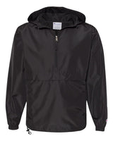 Champion Unisex Packable Anorak Jacket. CO200 - Black