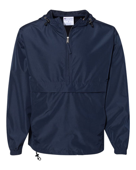 Champion Unisex Packable Anorak Jacket. CO200 - Navy