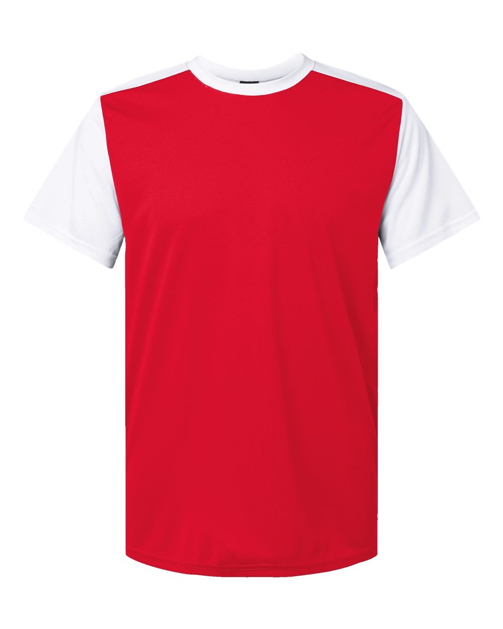 Alleson Athletic Men's Crewneck Pullover Baseball Jersey. 532CJ - Red/ White