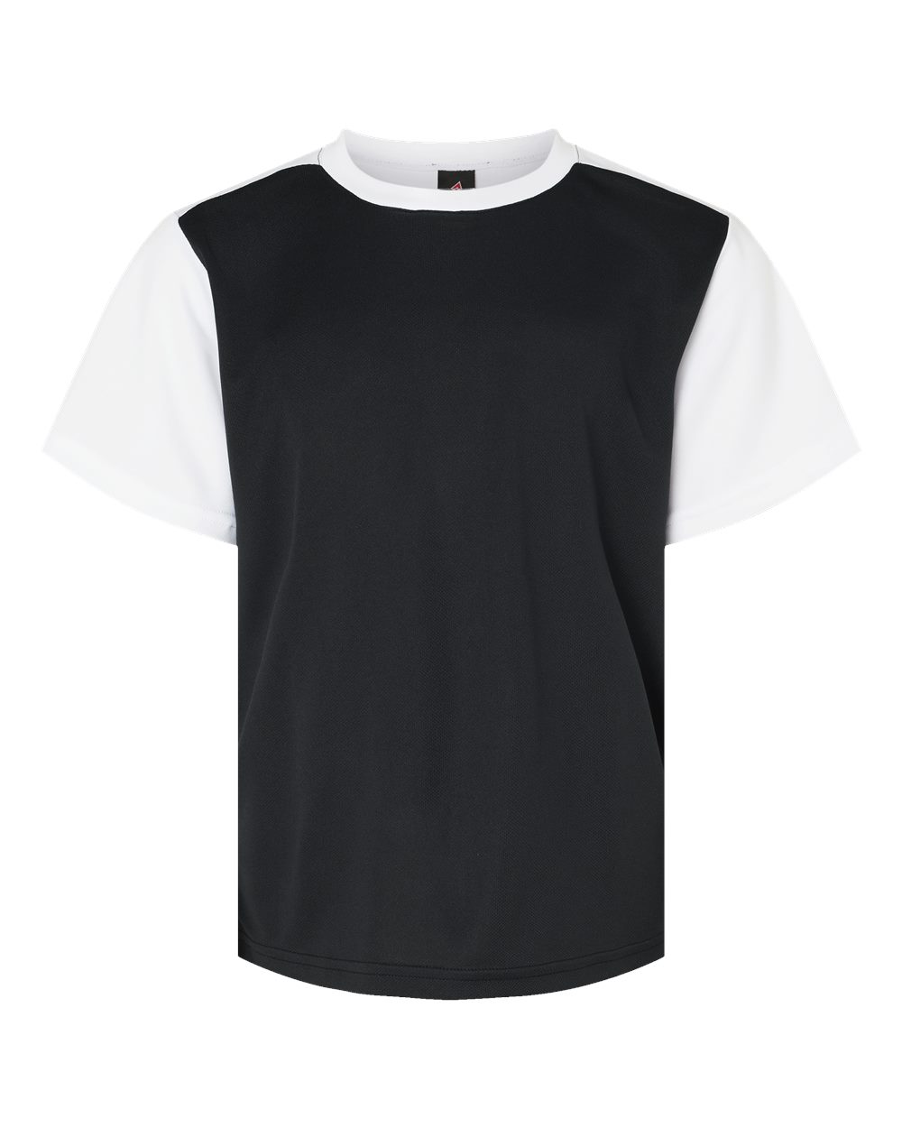 Alleson Athletic Youth Crewneck Pullover Baseball Jersey. 532CJY - Black/ White