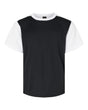 Alleson Athletic Youth Crewneck Pullover Baseball Jersey. 532CJY - Black/ White