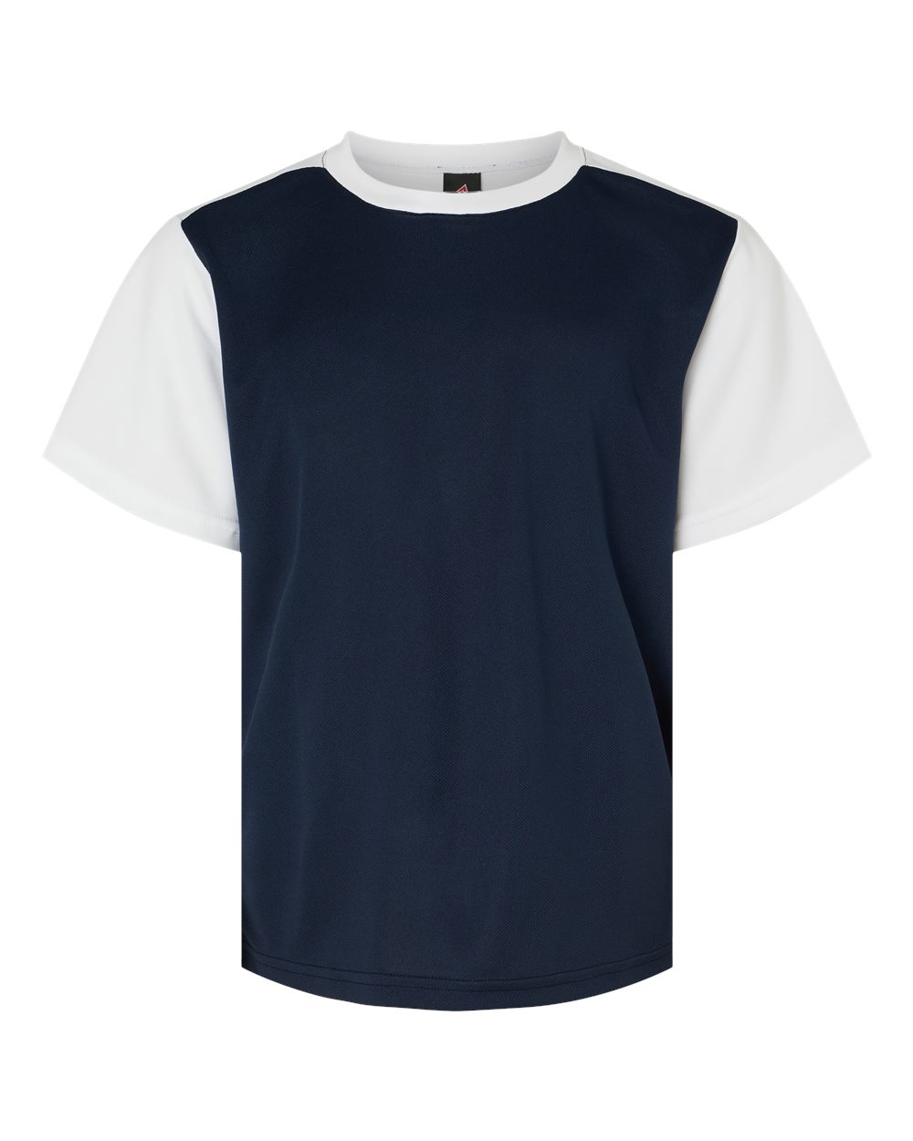 Alleson Athletic Youth Crewneck Pullover Baseball Jersey. 532CJY - Navy/ White