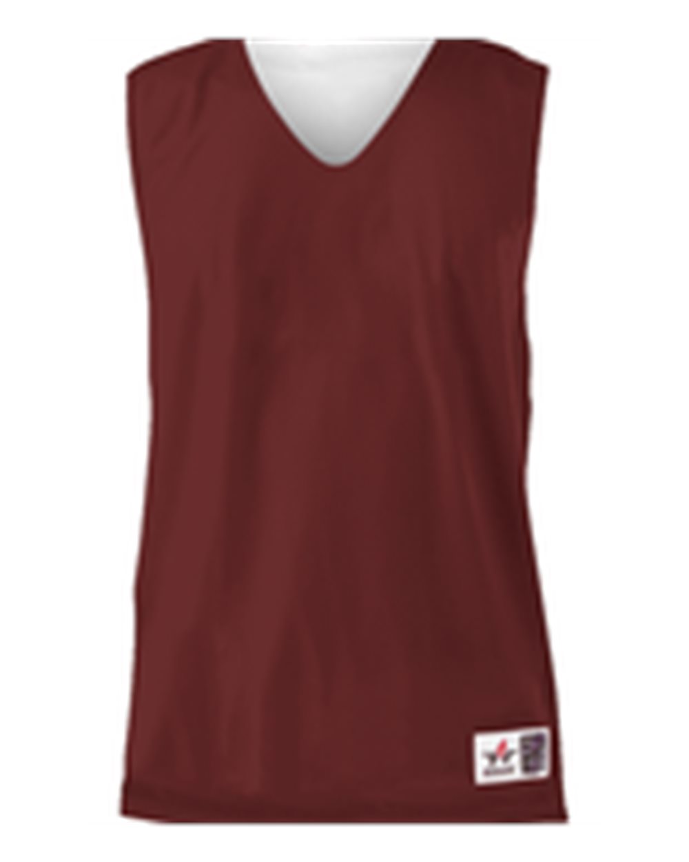 Alleson Athletic Men's Reversible Mesh Tank. 560R - Cardinal/ White