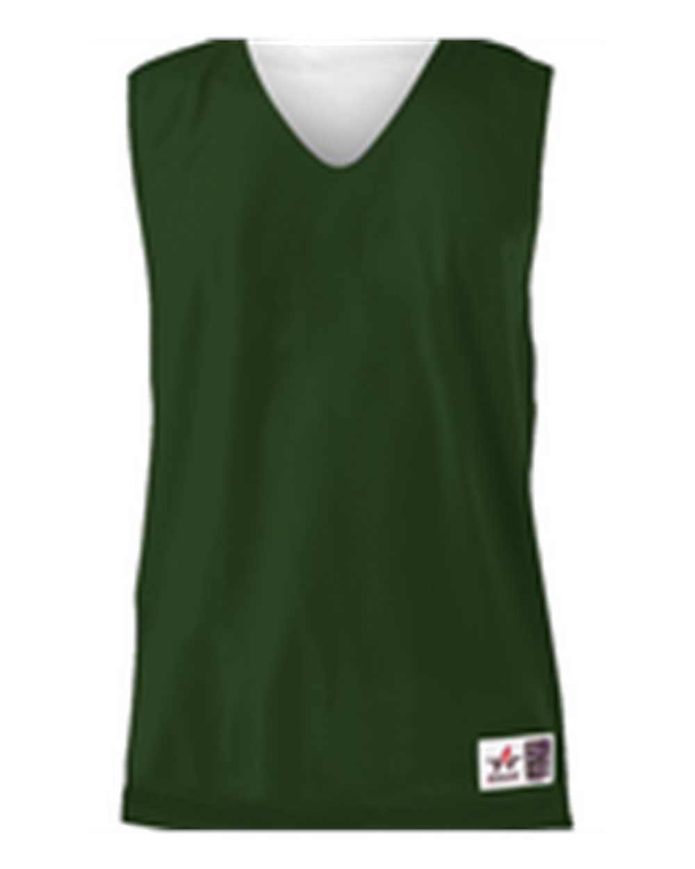 Alleson Athletic Men's Reversible Mesh Tank. 560R - Forest/ White