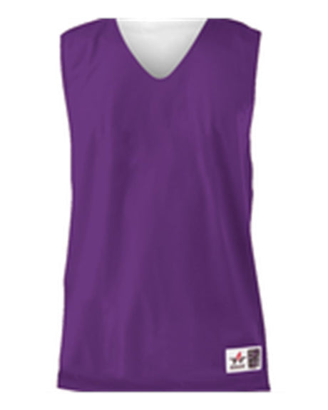 Alleson Athletic Men's Reversible Mesh Tank. 560R - Purple/ White