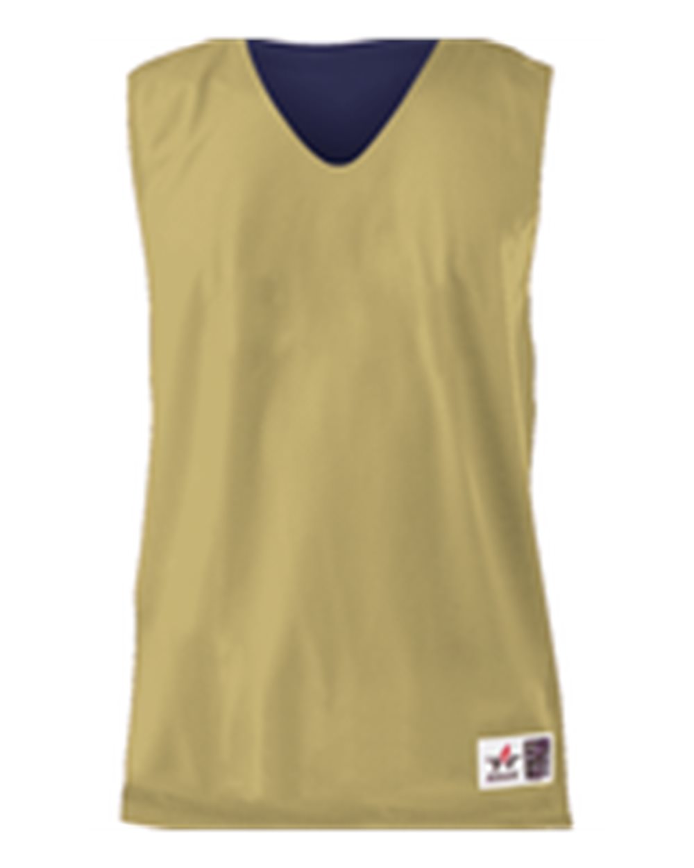 Alleson Athletic Men's Reversible Mesh Tank. 560R - Vegas Gold/ Navy
