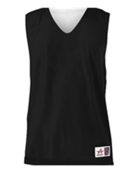 Alleson Athletic Youth Reversible Mesh Tank. 560RY - Black/ White