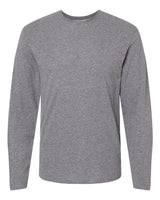 LAT Unisex Fine Jersey Long Sleeve Tee. 6918 - Granite Heather