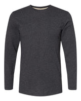 LAT Unisex Fine Jersey Long Sleeve Tee. 6918 - Vintage Smoke