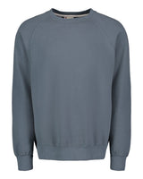 MV Sport Unisex Vintage Fleece Raglan Crewneck Sweatshirt. 17116 - Marine